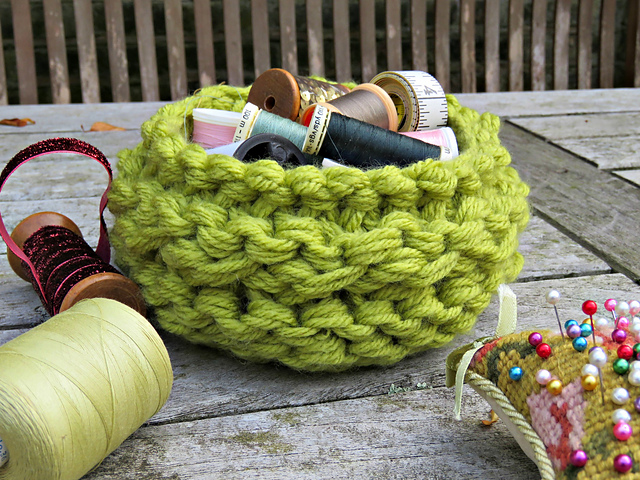 Free Knit Basket Patterns  Knitting patterns for beginners