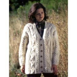 Leaf Panel Cardigan