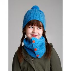 Cozy Kid's Set : Hat and Cowl