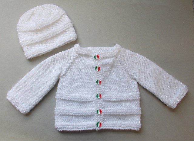 Knitting Patterns Galore Roma Baby Cardigan And Hat