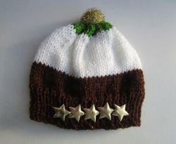 Christmas Pudding Baby Hat