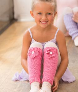 Ballerina Bloom Leg Warmers