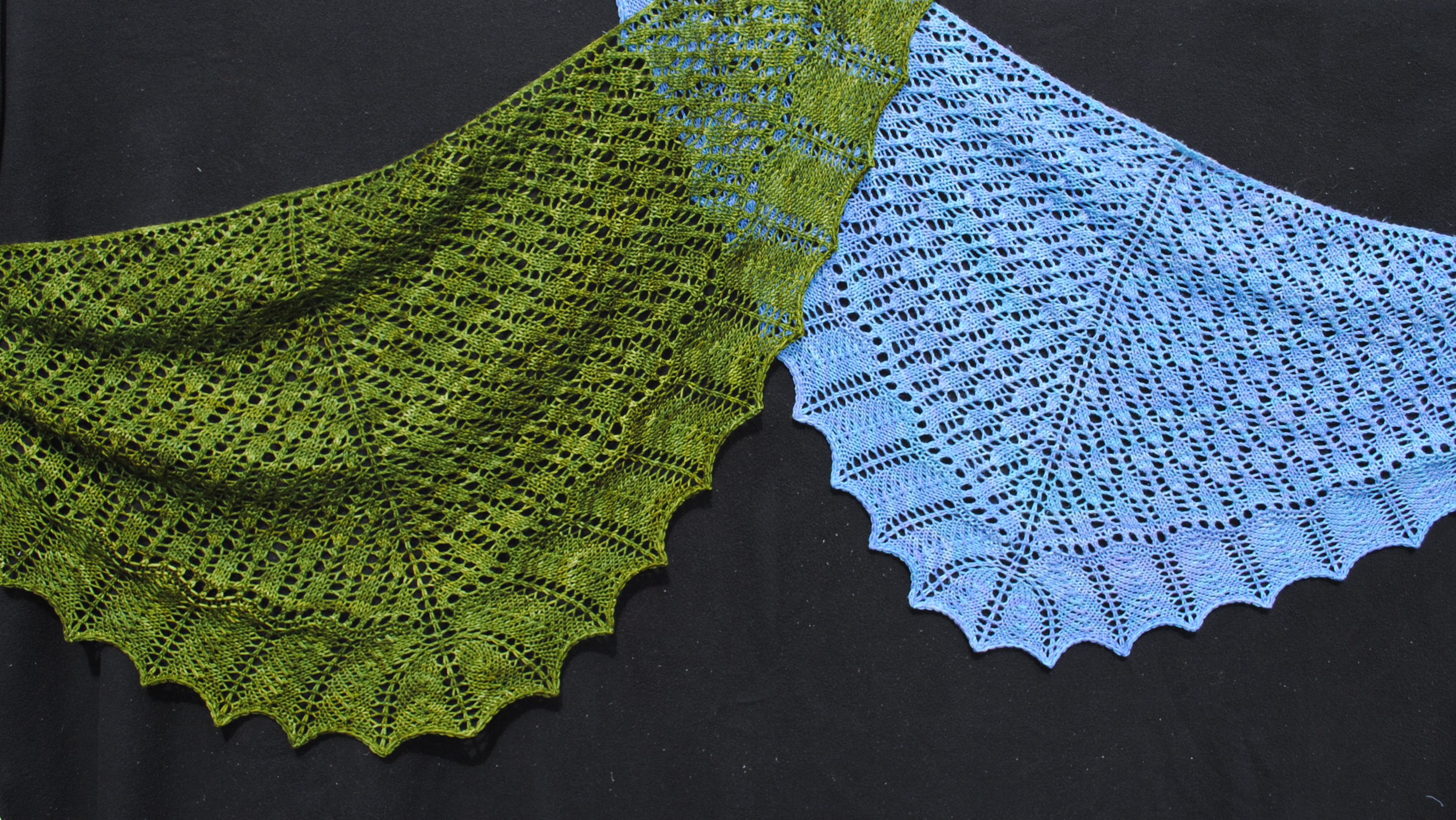 Knitting Patterns Galore Calais Shawl