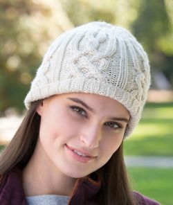 Lattice Look Beanie