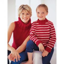 Nautical Options: Sweaters for Mom and Kid