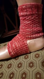 Hybrid Tea Rose Sock