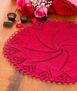 Valentine Heart Doily