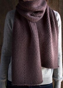 Diagonal Twist Scarf