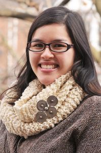 Woolly Rustic Infinity Scarf