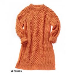 Honeycomb Aran Dress