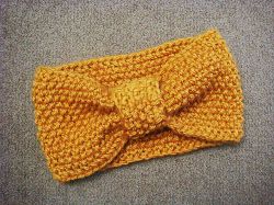 Seed Stitch Knitted Headband