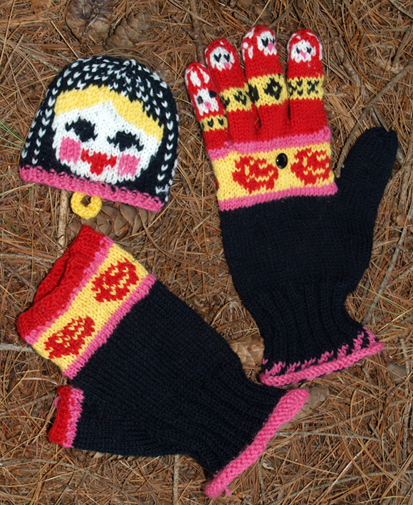 Knitting Patterns Galore - Bryanna's Two Needle Gloves