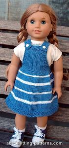 American Girl Doll Fair Skies Jumper