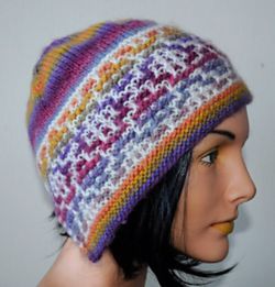 Mosaic Tile Hat