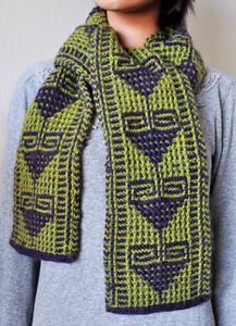 Flying Geese Mosaic Scarf