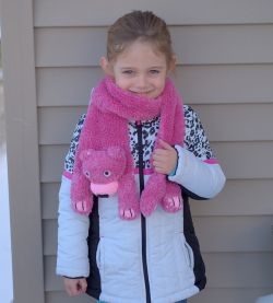 Yarnimal Teddy Bear Scarf