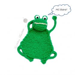 Flat Frog - a Bookmark