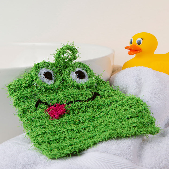 Knitting Patterns Galore Froggy Scrubby