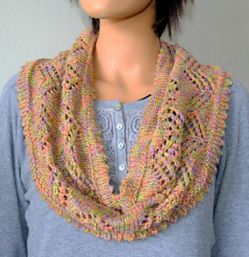 Chevron Lace Cowl