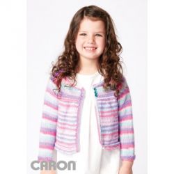 Fun and Flouncy Knit Cardigan