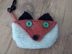 Fox Bag Holder or Purse