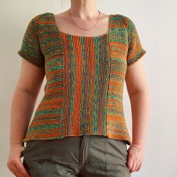 Summertime Garter Stitch Top