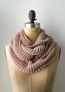 Two-Color Cotton Cowl