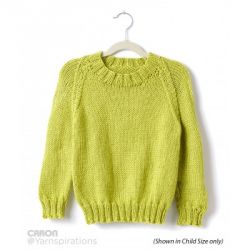 Adult Knit Crew Neck Pullover