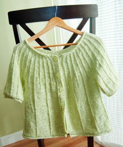 Round Yoke Summer Sweater