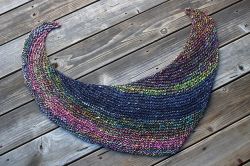 Show Off Boomerang Shawl