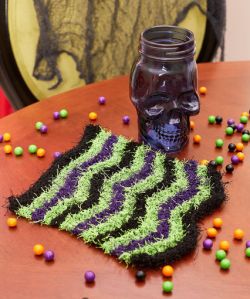 Spooky Stripes Scrubby