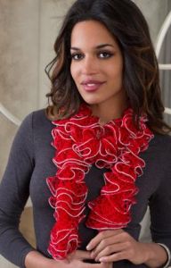 Radiant Ruffle Scarf