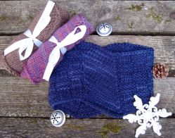 Easy Seamless Baby Cardigan with I-Cord Ties