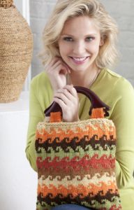 Color Knit Bag