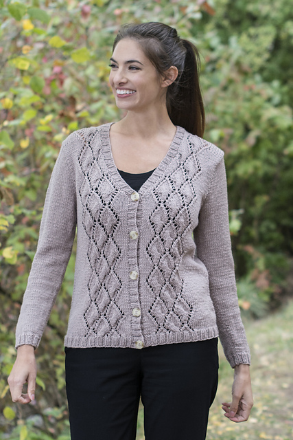 worsted weight cardigan pattern
