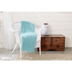 Shaker Knit Rib Blanket