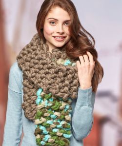 Color Dip Scarf