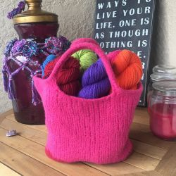 Be So Brave Felted Bag