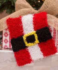 Santa Belly Scrubby