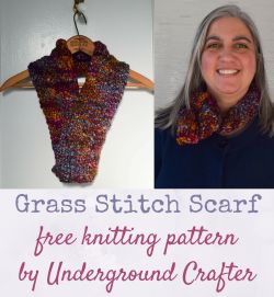 Grass Stitch Scarf