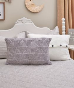 Textured Triangle Pillows