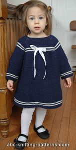 Child's Easy Sailor Dress