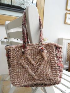 Heart Yarn Bag