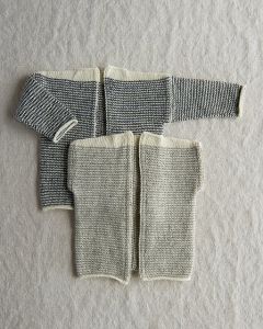 Tiny Stripes Cardigan and Vest