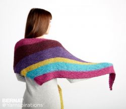 Knit Triangle Shawl