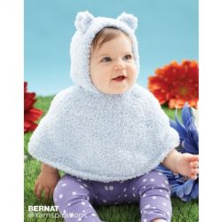 Huggy Bear Knit Cape