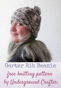 Garter Rib Beanie