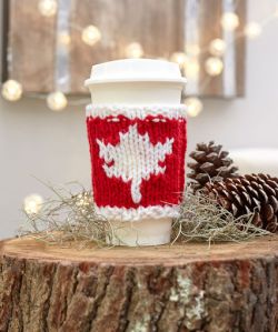 Maple Leaf Cup Cozy