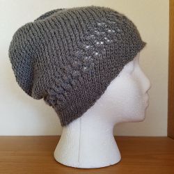 Kelsey Lace and Spiral Hat