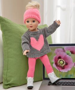 Pull Love My Doll et chapeau Messy Bun